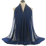 Chiffon-Navy Blue