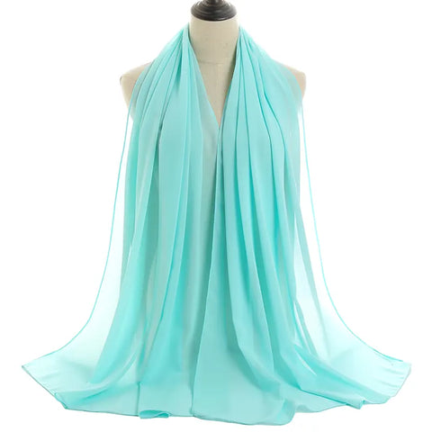 Chiffon-Turqoise