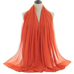 Chiffon-Orange Red