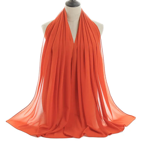Chiffon-Orange Red