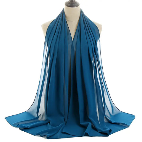 Chiffon-Medium Blue