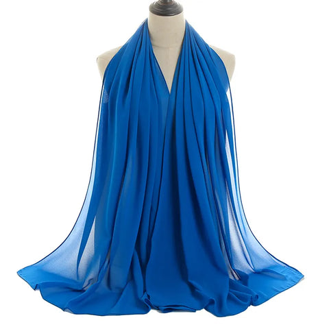 Chiffon-Deep Blue