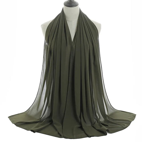 Chiffon-Army Green